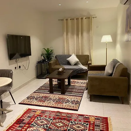 شقة فاخرة غرفة ماستر وصالة مريحة-2