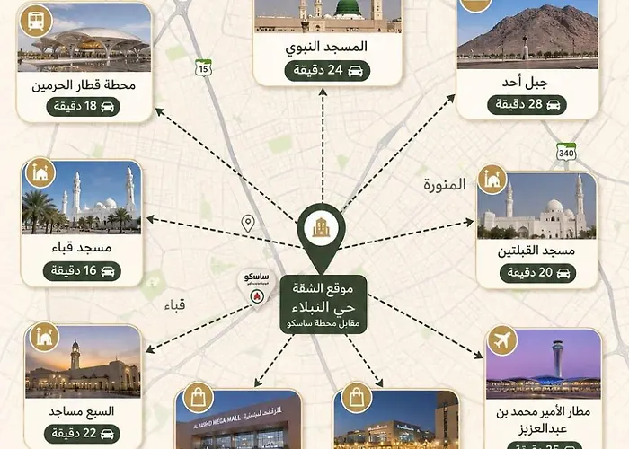 شقه بتصميم فندقي المدينة المنورة, المملكة العربية السعودية